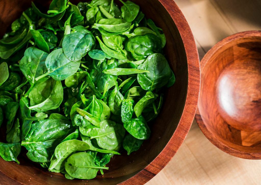 health coaching and clean eating spinach recipe